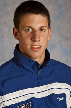 EAGLE EYE: Matt Kuhlik shows his intensity in a team photo for the Emory University men’s swimming program. Kuhlik, a former Princeton High standout who helped the Little Tigers to an undefeated season and its first state title during his senior campaign in 2011-12, is making an impact for the Eagles in his freshman season. He placed second in his first 200 freestyle race of his college career and last weekend he helped Emory to a win in the 200 free relay last weekend as the Eagles topped the Savannah College of Art and Design. (Photo Courtesy of Emory University Athletics)