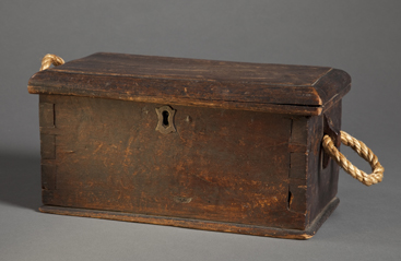 YO HO HO AND A BOTTLE OF RUM: Chances are this 19th century American ditty box contained a sailor’s sewing kit and other small items rather than a pirate’s booty, but you’ll never know. It may also have been made in New Jersey and it is on display in “The Age of Sail: A New Jersey Collection” at Morven Museum and Garden, opening with a reception Thursday evening. For more information, call (609) 924-8144 or visit: www.morven.org.(Photo Courtesy of Morven Museum and Garden)