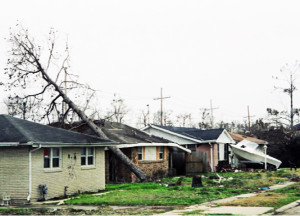 LESSONS FOR LEARNING: Hurricane Katrina and its aftermath is the focus of a week-long series of events that begins at The College of New Jersey Monday, March 2 and ends Saturday, March 7. A highlight will be performances of the 65-minute dramatic song cycle for orchestra and voice “Katrina Ballads” by Ted Hearne on Friday, March 6, at 8 p.m. and Saturday, March 7, at 1 p.m. The piece will be performed by X Trigger, a contemporary music ensemble based in the greater Princeton area and founded by TCNJ Director of Bands David Vickerman.(Photo by Lynda Rothermel, Courtesy of TCNJ)