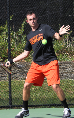 Princeton University men's tennis, Princeton, NJ,  September 12, 2014