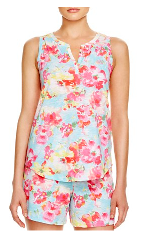 Ralph Sleeveless Short Pajama Set